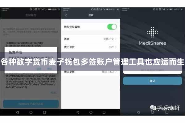 各种数字货币麦子钱包多签账户管理工具也应运而生
