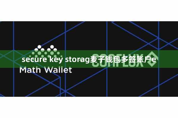 secure key storag麦子钱包多签账户e